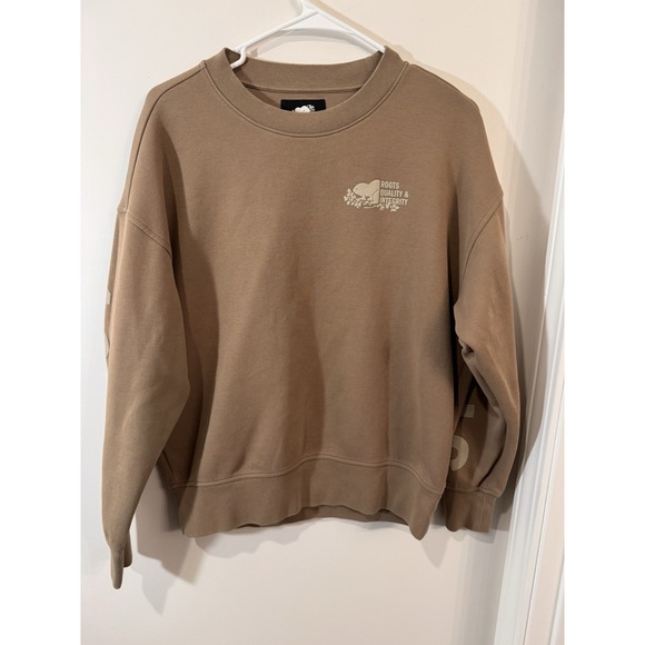 Roots Canada Sweatshirt Womens 2XS XXS ‎ Logo Athletics - Picture 2 of 8